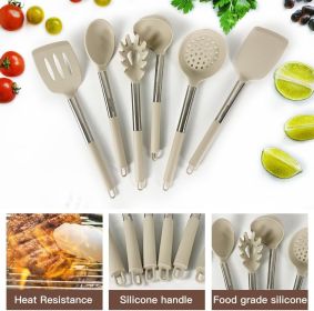 Kitchen Utensils Set-Silicone Cooking Utensils-33pcs Non-Stick Silicone Cooking Kitchen Utensils Spatula Set with Holder-Best Kitchen Cookware wi